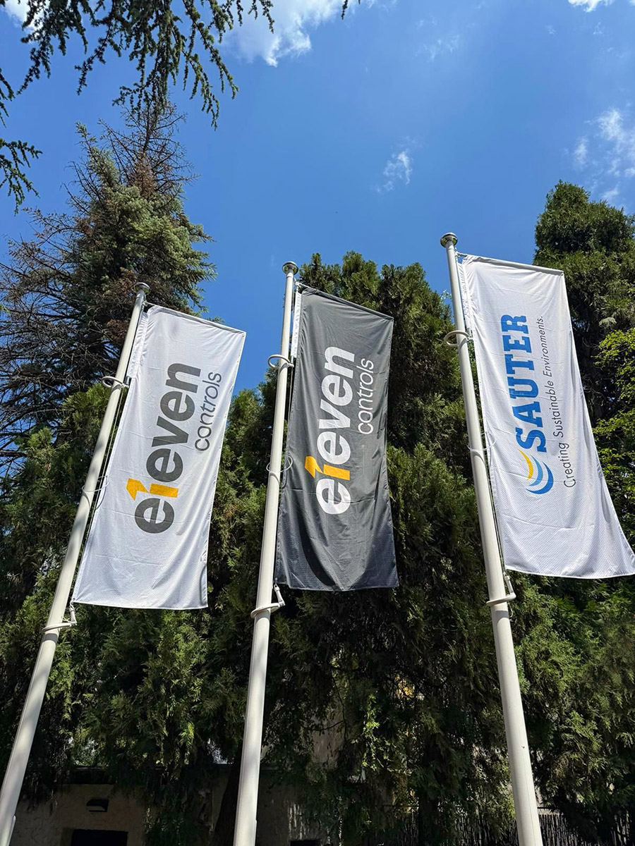 Eleven Controls and SAUTER flags